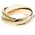 Anello Trinity di Cartier in oro 18K D'oro