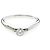 Tiffany & Co Anello Tiffany Curved Band Diamond Argento