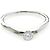 Tiffany & Co Anello Tiffany Curved Band Diamond Argento - vista 5