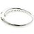 Tiffany & Co Anello Tiffany Curved Band Diamond Argento - vista 6