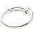 Tiffany & Co Anello Tiffany Curved Band Diamond Argento - vista 7