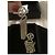 Orecchini pendenti Chanel logo CC metallo dorato D'oro - vista 6