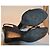 Max Mara Sandali con Zeppa in Pelle Nera Nero - vista 5