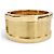 Anello Cartier M39200 C2 con fascia larga in oro giallo D'oro - vista 3