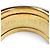 Anello Cartier M39200 C2 con fascia larga in oro giallo D'oro - vista 7