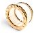 Bulgari Anello B.zero1 in oro rosa e ceramica di Bvlgari Bianco D'oro
