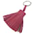 Hermès Hermes Carmen Agneau Milo Porte-clés Bijou de sac Rose  - vue 3