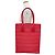 Sac cabas en cuir rouge Salvatore Ferragamo - vue 3