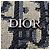 Christian Dior Borsa a tracolla in pelle Dior Homme Lango 26 Beige Blu navy - vista 13