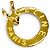 Céline Collana CELINE Vintage Circle Logo D'oro - vista 4
