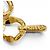 Chanel Vintage Goldene Gliederkette Gürtel - Ansicht 8