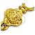 CHANEL Collana Vintage 96A Motivo Cuore Coco Mark D'oro - vista 9