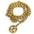 Chanel Vintage Coco Mark Kettengürtel Golden