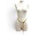 Chanel Vintage Coco Mark Kettengürtel Golden - Ansicht 2