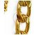 Chanel Vintage Coco Mark Kettengürtel Golden - Ansicht 7