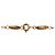 Bracciale con charm Tiffany & Co. in oro rosa con diamante D'oro - vista 4