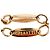 Bracciale con charm Tiffany & Co. in oro rosa con diamante D'oro - vista 5