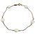 Bracciale charm in oro giallo con perla Tiffany & Co. D'oro