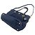 Borsa Tote in Nylon Blu Navy Prada - vista 2
