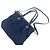 Borsa Tote in Nylon Blu Navy Prada - vista 3