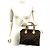 Borsa Louis Vuitton Speedy 25 Marrone Monogramma - vista 10