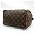 Borsa Louis Vuitton Speedy 25 Marrone Monogramma - vista 3