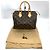 Borsa Louis Vuitton Speedy 25 Marrone Monogramma - vista 9