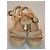 Hogan Sandali con Zeppa in Camoscio Beige - vista 2