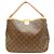 Borsa a Spalla Louis Vuitton Monogram Marron Delightful PM Marrone