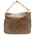 Borsa a Spalla Louis Vuitton Monogram Marron Delightful PM Marrone - vista 3