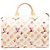Borsa Boston Louis Vuitton Monogram Watercolor VVN Speedy 30 Bianco