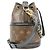 Borsa a tracolla Louis Vuitton Monogram Canoe Marrone - vista 4