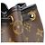 Borsa a tracolla Louis Vuitton Monogram Canoe Marrone - vista 8