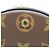 Borsa a tracolla Louis Vuitton Monogram Canoe Marrone - vista 9