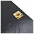 Borsa a Spalla Chanel Black Gold Hardware Turnlock Full Flap Mini Matelassé 19 Nero - vista 12