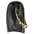 Borsa a Spalla Chanel Black Gold Hardware Turnlock Full Flap Mini Matelassé 19 Nero - vista 4