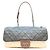 Borsa a tracolla Chanel in pelle di vitello nera e avorio Nero Crudo
