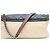 Borsa a tracolla Chanel in pelle di vitello nera e avorio Nero Crudo - vista 3