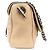 Borsa a tracolla Chanel in pelle di vitello nera e avorio Nero Crudo - vista 4