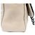 Borsa a tracolla Chanel in pelle di vitello nera e avorio Nero Crudo - vista 9