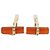 Gemelli Tiffany & Co. 585 Coral Stone Rosso D'oro - vista 3