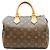 Borsa Boston Louis Vuitton Monogram Speedy 25 Marrone