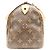 Borsa Boston Louis Vuitton Monogram Speedy 25 Marrone - vista 4