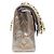Timeless Borsa a Spalla Chanel Black Lambskin Double Flap Matelassé Nero - vista 4