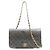 Chanel A03568 Borsa a Spalla Full Flap in Agnello Nero