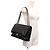 Borsa a tracolla Chanel Lambskin Single Flap Maxi Nero - vista 16