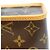 Borsa a tracolla Louis Vuitton Monogram Popincourt O Marrone - vista 7