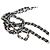 Borsa a Spalla Chanel Black Lambskin Double Flap Nero - vista 10