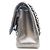Borsa a Spalla Chanel Black Lambskin Double Flap Nero - vista 2