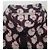 Autre Marque Rachel Rachel Roy Camicia con stampa floreale nera Nero Bianco Rosso - vista 6
